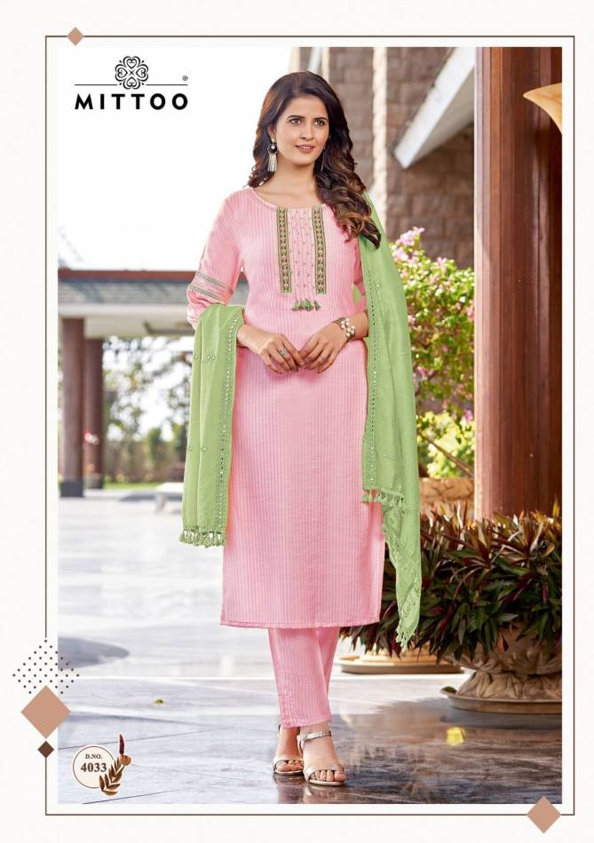  Kohinoor By Mittoo 4031-4036 Readymade Catalog 